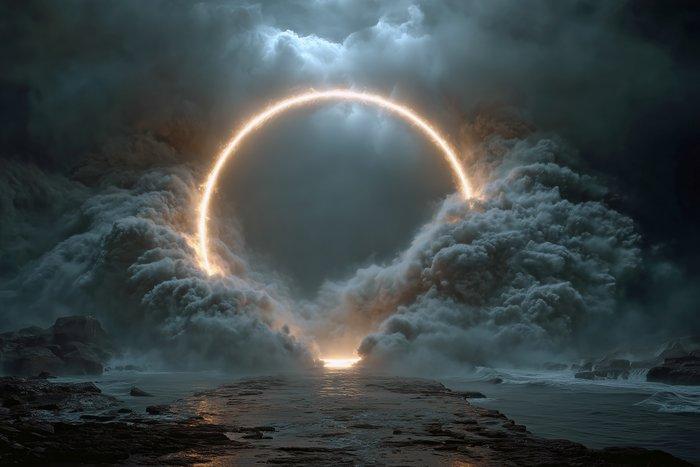 Lea Ottavi - Circle Without Dawn XXL, Antiek en Kunst, Kunst | Designobjecten