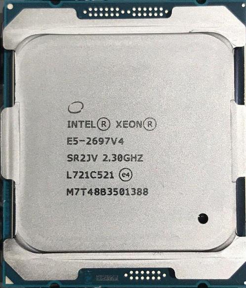 Intel Xeon E5-2697 v4 - 18 Cores 36 Threads, 2.30GHz Base, Computers en Software, Processors, 2 tot 3 Ghz, Refurbished, Verzenden