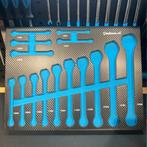 Datona Foam inlay 15-delige steek-ringratelset - Datona, Doe-het-zelf en Bouw, Ophalen of Verzenden, Nieuw