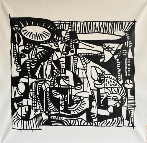 Freda People (1988-1990) - Guernica Abstract Collection XL, Antiek en Kunst, Kunst | Schilderijen | Modern