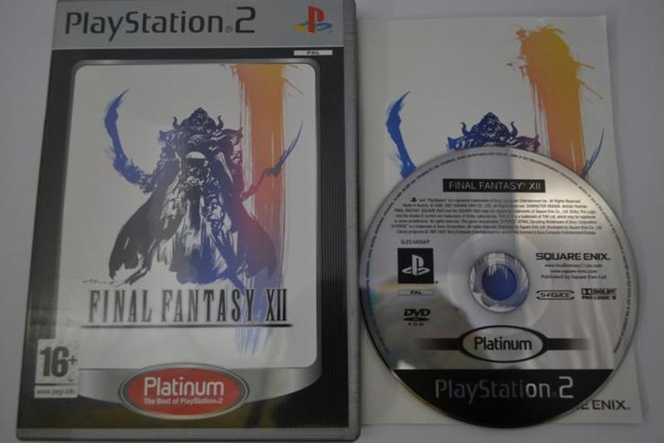 Final Fantasy XII - Platinum (PS2 PAL), Games en Spelcomputers, Games | Sony PlayStation 2