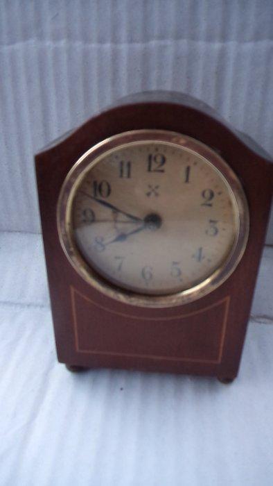 Réveil - Junghans - Antique Bois, Laiton - 1910-1920, Antiquités & Art, Antiquités | Horloges