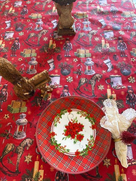 San Leucio top quality - Groot kersttafelkleed met een, Diversen, Kerst