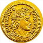 Palau. 1 Dollar 2012 Emperor Theodosius I (379–395) - Roman