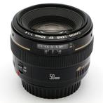 Canon EF 50mm f/1.4 USM met filter en doos - standaard lens,, Audio, Tv en Foto, Nieuw