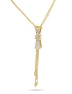 Collier - 14 carats Or jaune - 1.54ct. tw. Diamant