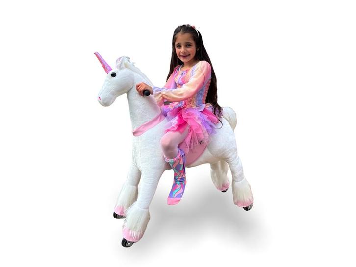 MY PONY, rijdend speelgoed unicorn van ROLLZONE ®, 4 - 10 ja, Kinderen en Baby's, Speelgoed | Hobbelfiguren, Ophalen of Verzenden