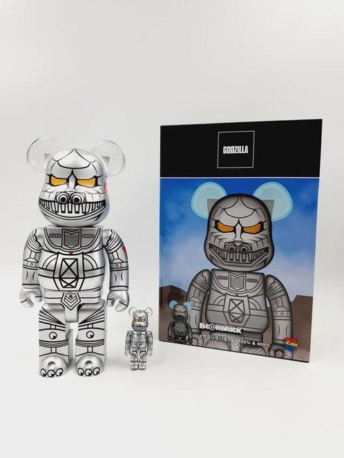 Godzilla - Be@rbrick MechaGodzilla 1974  400% 100% Bearbrick, Antiek en Kunst, Kunst | Schilderijen | Modern