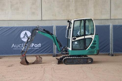 Veiling: Minigraver Terex TC 16 Diesel 2010, Zakelijke goederen, Machines en Bouw | Kranen en Graafmachines, Ophalen
