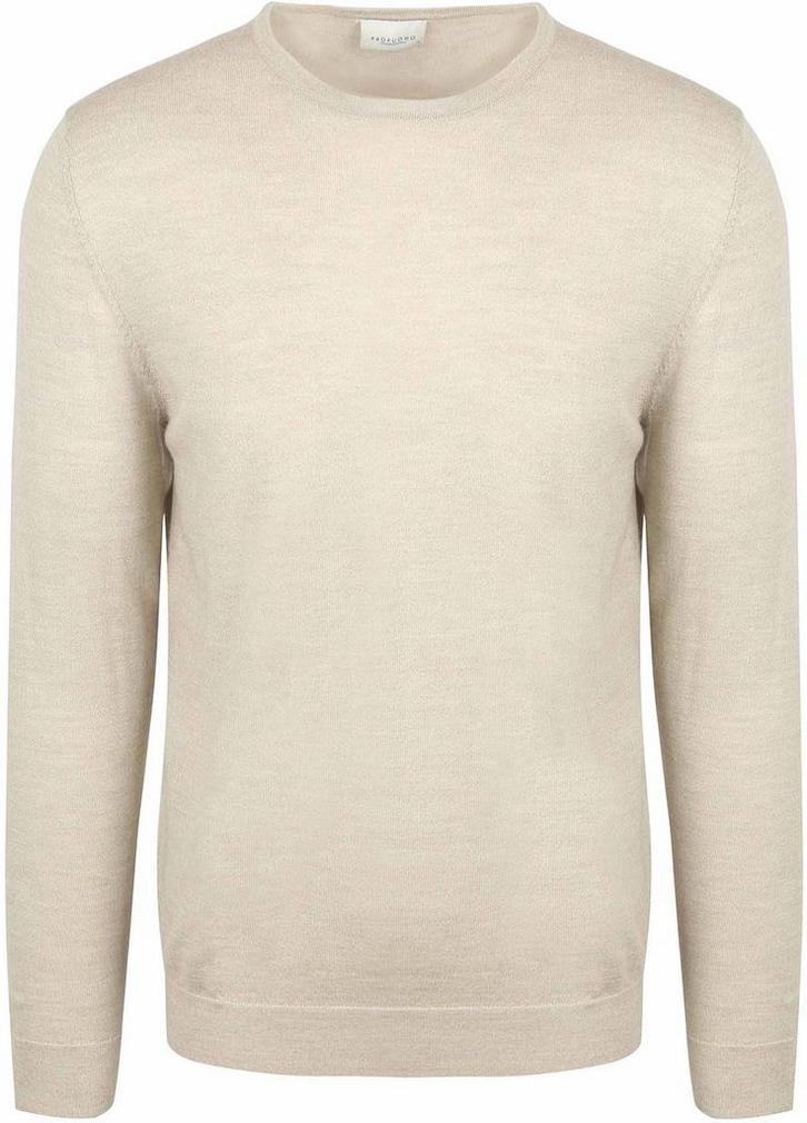 Profuomo Pullover Merinowol Beige maat Maat 52/54 (L) Heren, Kleding | Heren, Truien en Vesten, Beige, Nieuw, Maat 52/54 (L), Verzenden