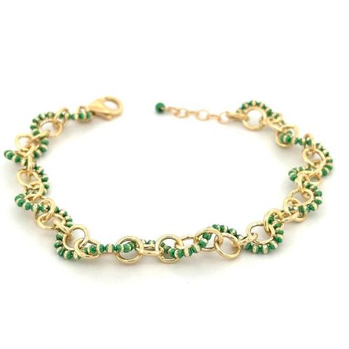 Handmade - Armband - 6.9 g - 18 karaat Geel goud, Handtassen en Accessoires, Antieke sieraden