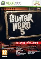 Guitar Hero 5-Standaard (Xbox 360) Gebruikt, Games en Spelcomputers, Ophalen of Verzenden, Nieuw