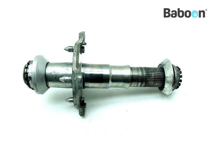 Achterwiel As Ducati 848 2008-2010, Motoren, Onderdelen | Ducati, Gebruikt, Verzenden