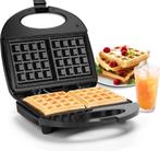 Wafelijzer - Wafelmaker - 2 Wafels - 750W - RVS - Aigostar, Verzenden, Nieuw