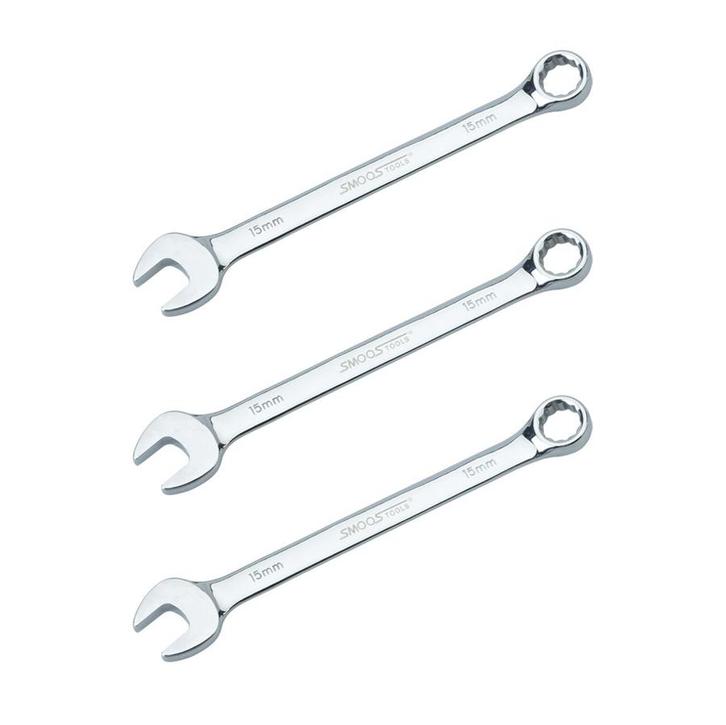 Datona Ring-steeksleutel 15 mm - 3 stuks - Datona, Doe-het-zelf en Bouw, Gereedschap | Handgereedschap, Ophalen of Verzenden
