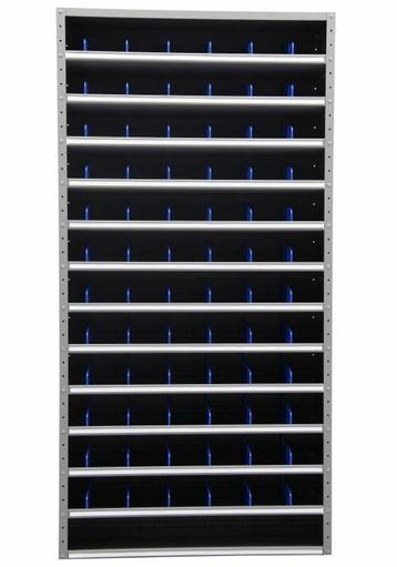 Vakkenkast schottenkast 198x100x30 72 schotjes Grijs beschikbaar voor biedingen