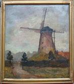 Prosper Bosteels (1881-1964) - Landschap met molen -, Antiek en Kunst