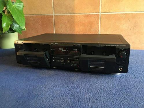 Sony - TC-WE435 Audiocassette deck, Audio, Tv en Foto, Radio's