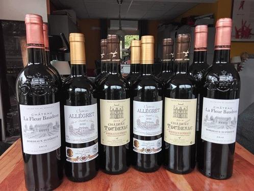 2016 x 4 Château La Fleur Baudron, 2014 x 4 Château, Verzamelen, Wijnen