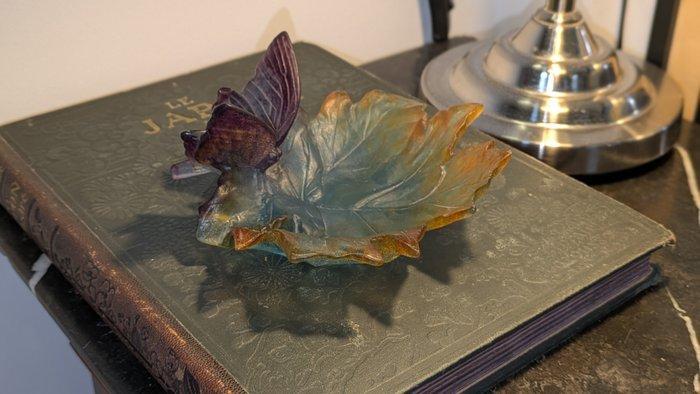 Vide-poche - Daum - Papillon - Frankrijk - Kristal glaspasta, Antiek en Kunst, Antiek | Glaswerk en Kristal