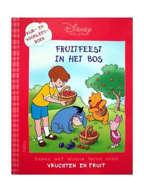 Disney Winie de Poeh - Kijk - En Voorleesboek - Fruitfeest, Livres, Livres Autre, Envoi