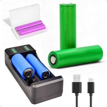 2eChoix | Tech Essentials® 2-Slot Battery Charger USB-C With beschikbaar voor biedingen