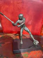 Ghanu Gantcheff (1898-1950) - Sculpture, Le Bûcheron -