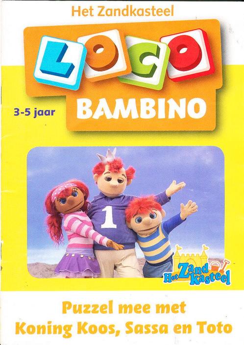 Bambino Loco Het Zandkasteel (3-5 jaar), Livres, Livres scolaires, Envoi