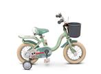 Zonix Meisjesfiets 12 Inch Pastelgroen Kinderfiets Met, Ophalen of Verzenden