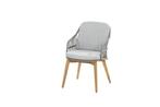 4 Seasons Outdoor Ancora tuinstoel teak Silver grey SALE |, Tuin en Terras, Nieuw