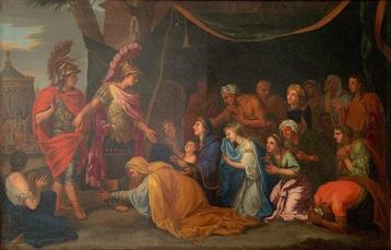 Charles Le Brun (1619-1690), Kring van - Les Reines de Perse
