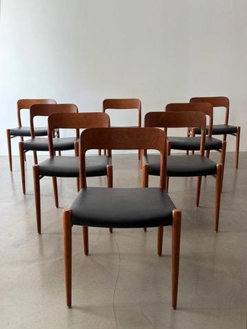 J.L. Møllers Møbelfabrik - Niels O. Moller - Chaise (8) -