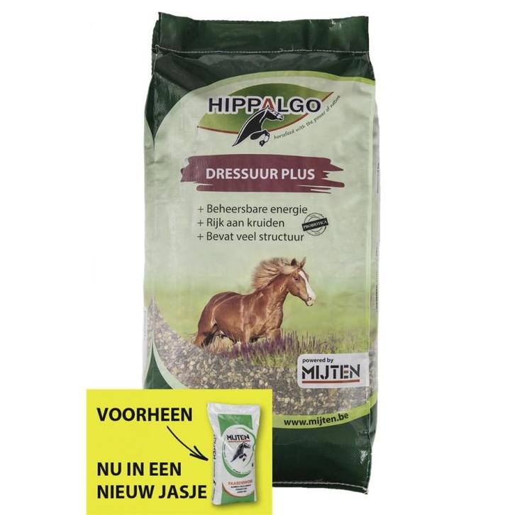 Hippalgo dressuur plus - 20kg, Dieren en Toebehoren, Paarden en Pony's | Overige Paardenspullen