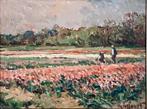 Adrianus van Noort (1914-2003) - Het tulpen veld te