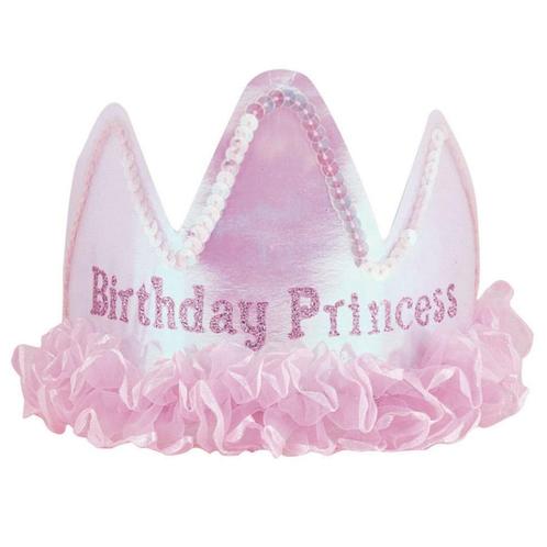Prinsessen Kroontje Birthday Princess, Hobby en Vrije tijd, Feestartikelen, Nieuw, Verzenden