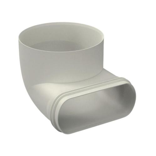 Renson EasyFlex - Lepelhoek - Ø125mm (ventielaansluiting), Doe-het-zelf en Bouw, Ventilatie en Afzuiging, Nieuw, Verzenden