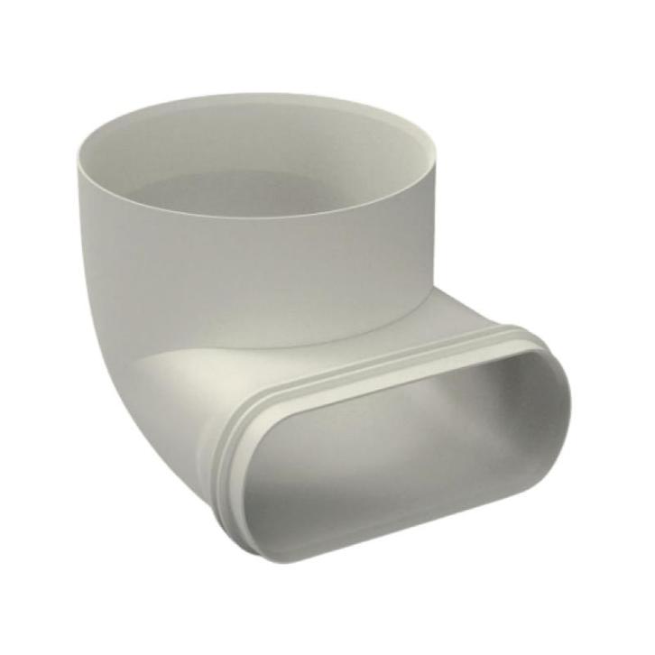 Renson EasyFlex - Lepelhoek - Ø125mm (ventielaansluiting), Doe-het-zelf en Bouw, Ventilatie en Afzuiging, Nieuw, Verzenden