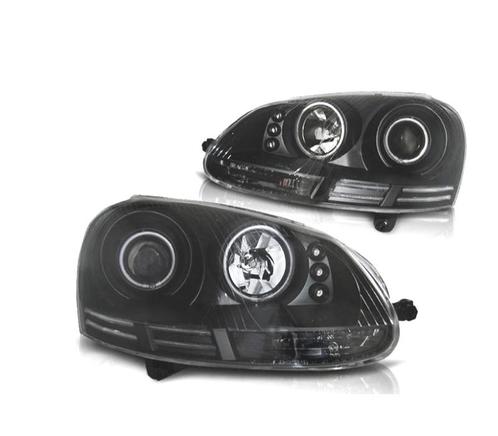 PHARES VOLKSWAGEN VW GOLF 5 ANGEL EYES CCFL DAYLIGHT LED FON, Auto-onderdelen, Verlichting, Verzenden