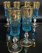 Artemisia - Flûte à champagne (6) - Monet - Cristal, or 24