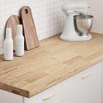 vidaXL Keuken werkblad rechthoekig 140x63,5x4 cm massief, Verzenden, Nieuw