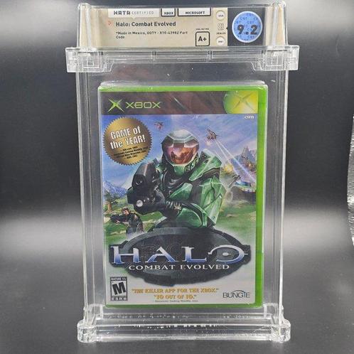 Microsoft - Xbox original - Halo: Combat Evolved  WATA 9.2, Games en Spelcomputers, Spelcomputers | Overige Accessoires
