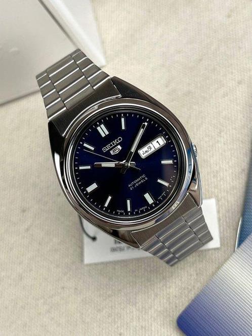 Seiko - 5 Automatic Day Date - Zonder Minimumprijs -, Handtassen en Accessoires, Horloges | Heren