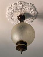 Plafondlamp - Gegoten messing, Verguld messing