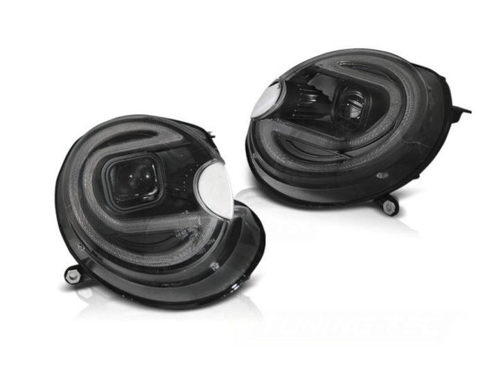 LED tube koplampen Black Mini R55 R56 R57, Auto-onderdelen, Verlichting, Nieuw, Mini, Verzenden