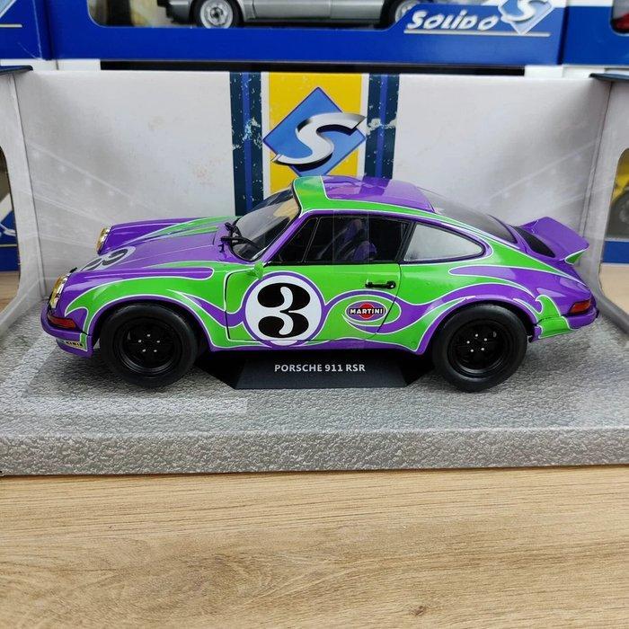 Solido 1:18 - Modelauto - Porsche 911 RSR, Hobby en Vrije tijd, Modelauto's | 1:5 tot 1:12