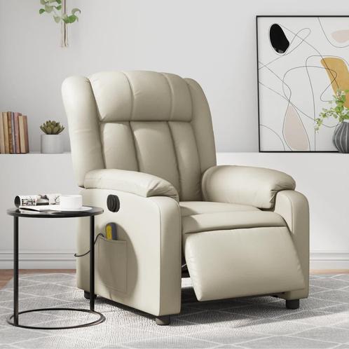 vidaXL Massagestoel verstelbaar elektrisch kunstleer, Huis en Inrichting, Fauteuils, Nieuw, Verzenden