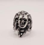 Zonder minimumprijs - Ring Zilver - Medusa-ring, Nieuw