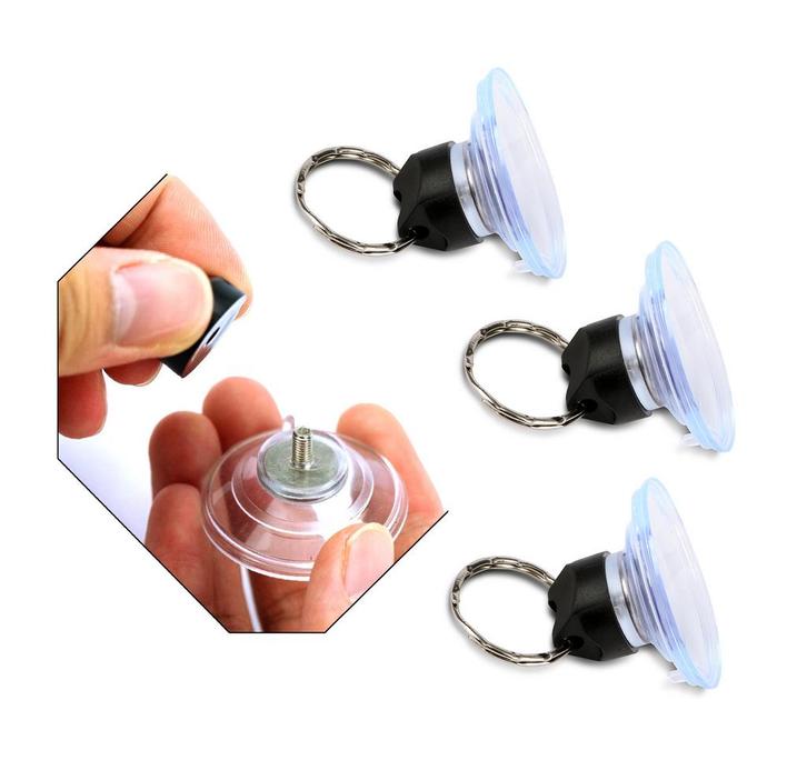 Set van 30 zuignappen 40 mm (ring schroefbaar, op M4 draade, Doe-het-zelf en Bouw, Gereedschap | Overige machines, Nieuw, Verzenden