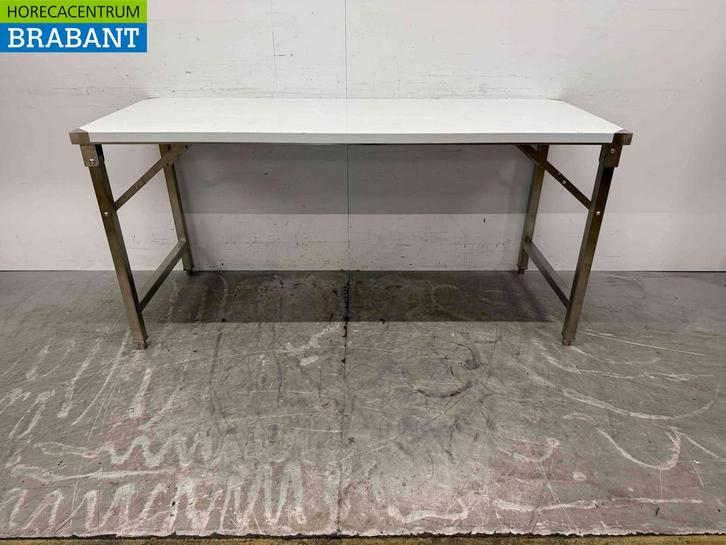 RVS HCB Inklapbare Werktafel Tafel 180 x 70 x 85 cm Horeca, Zakelijke goederen, Horeca | Meubilair en Inrichting, Ophalen of Verzenden