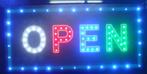OPEN lamp LED verlichting reclame bord lichtbak #A3, Verzenden, Nieuw